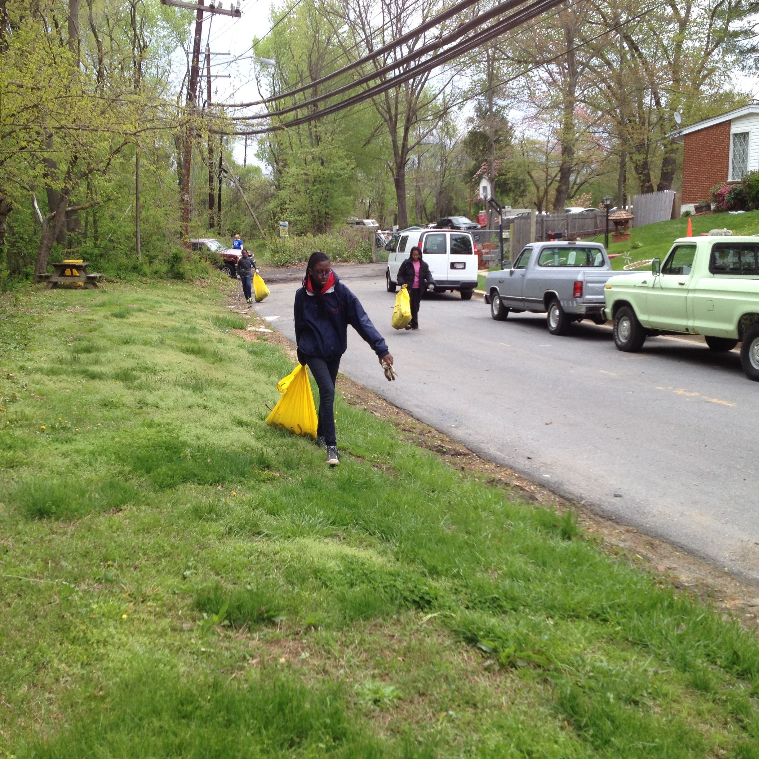 litter pickup