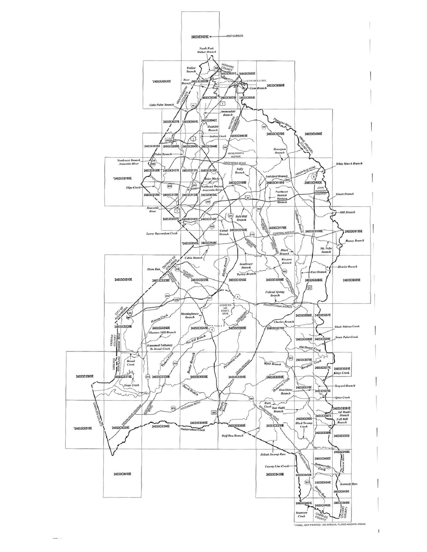 FEMA Floodplain Map Index