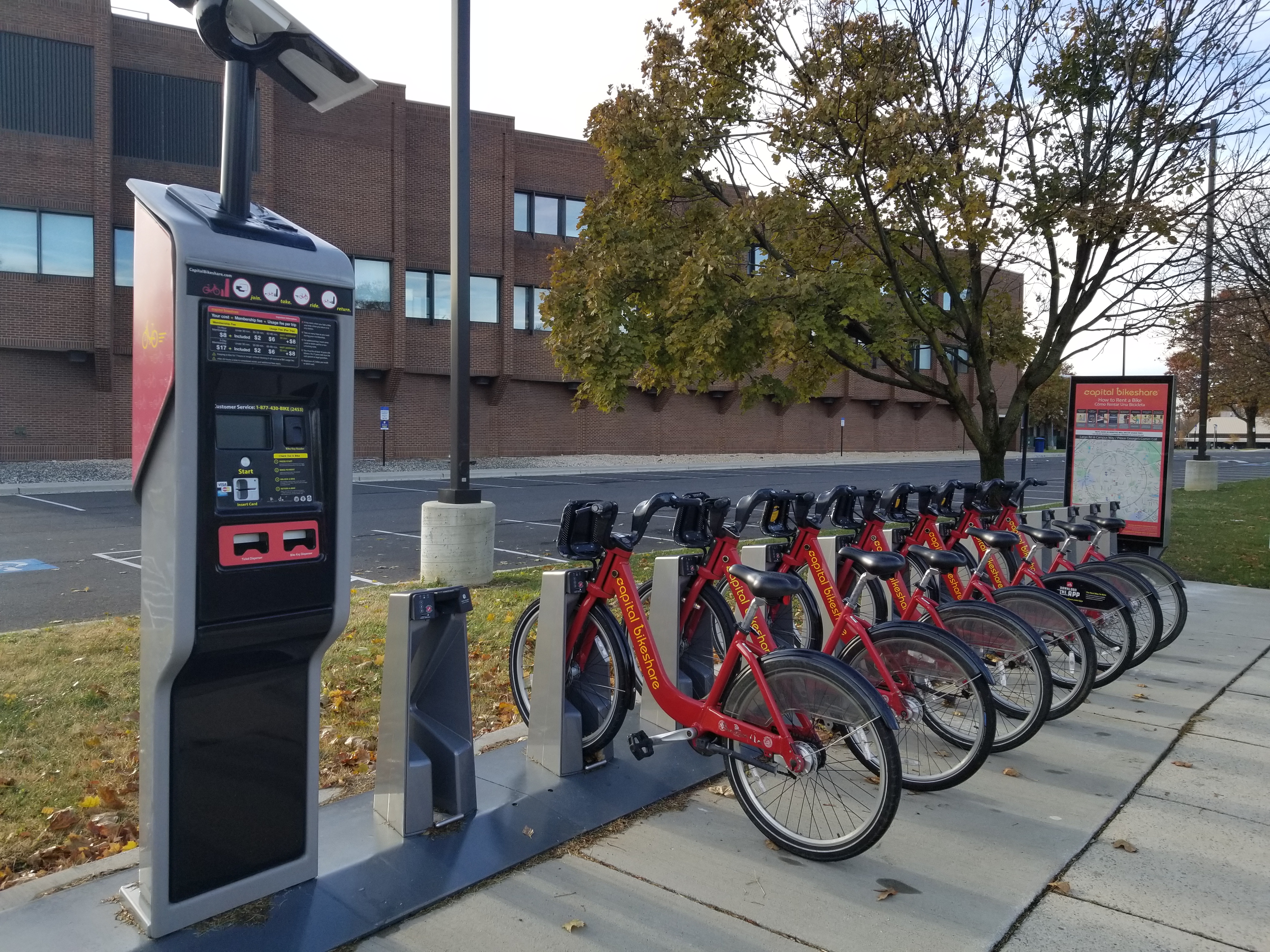 Bikeshare at PGCC