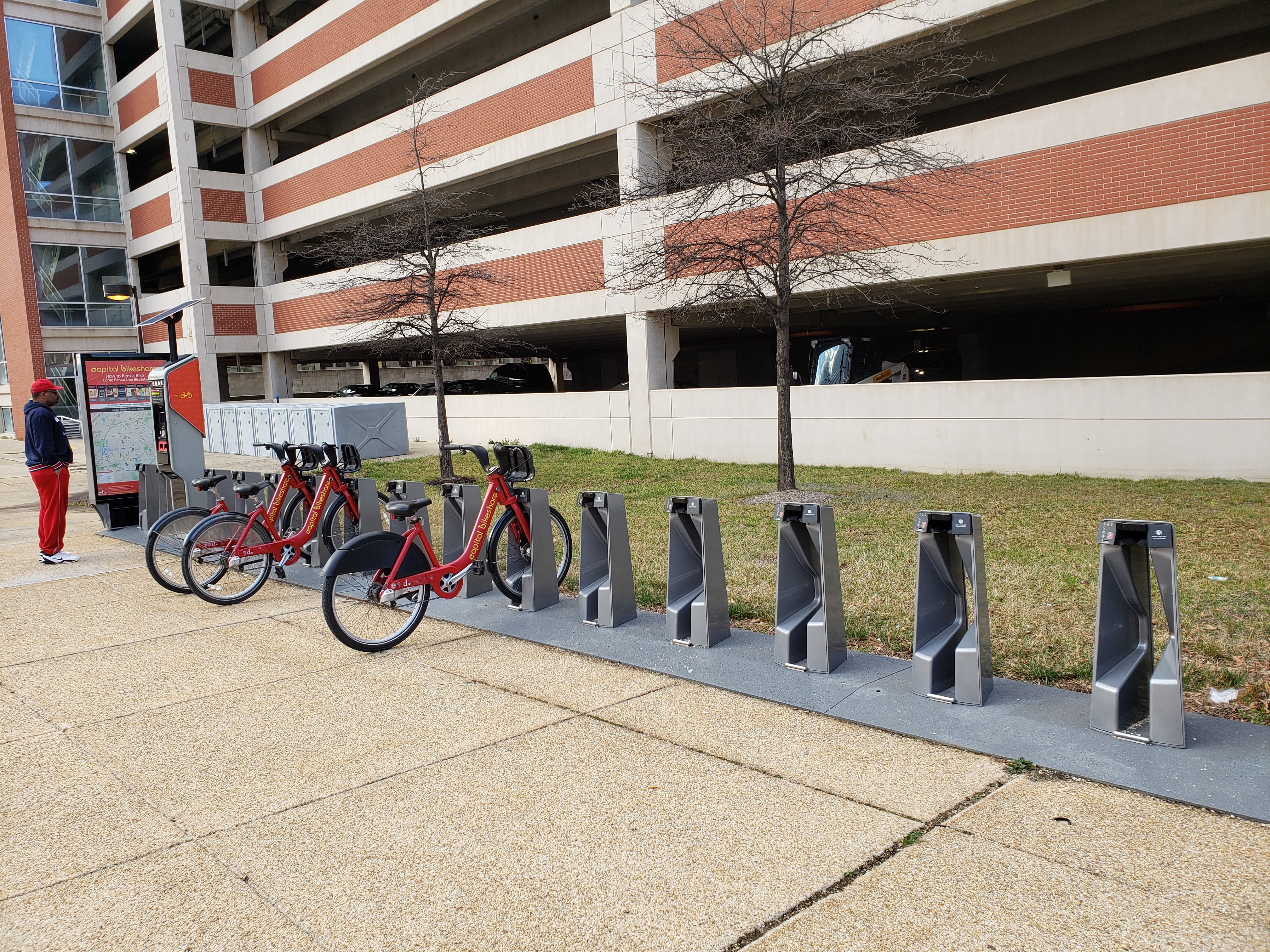 Bikeshare at Largo Metro