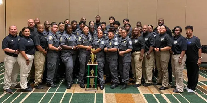 Group photo of the pal program winning a reward