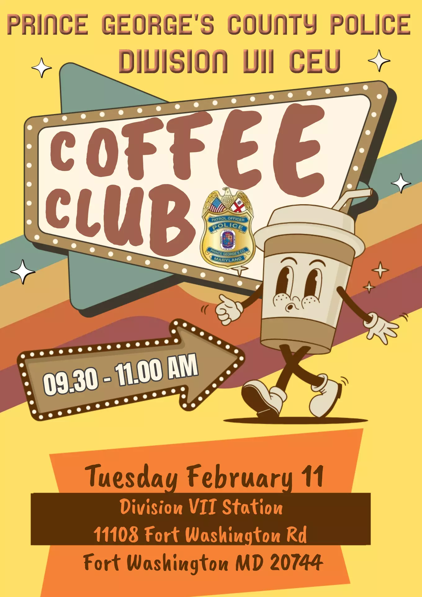 Fort Washington Coffee Club FEB 2025