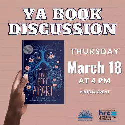 Ya Book Discussion -  Five Feet Apart