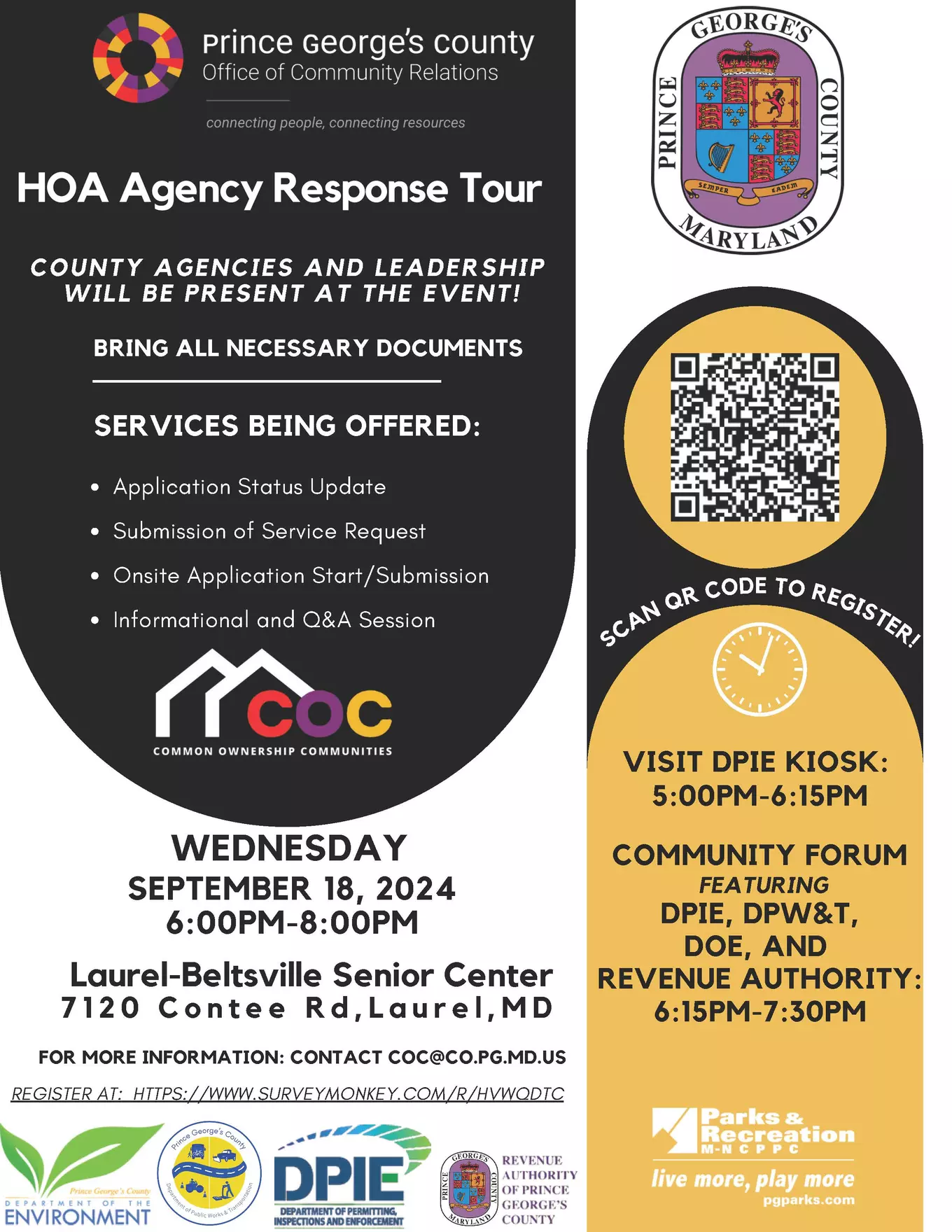 HOA Agency Response Tour