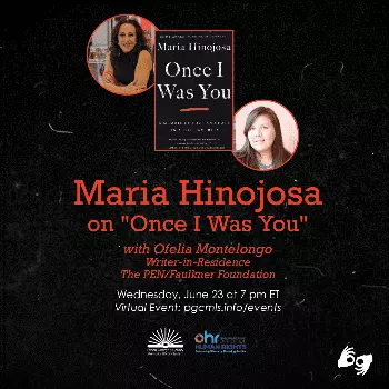 Maria Hinojosa Event Flyer