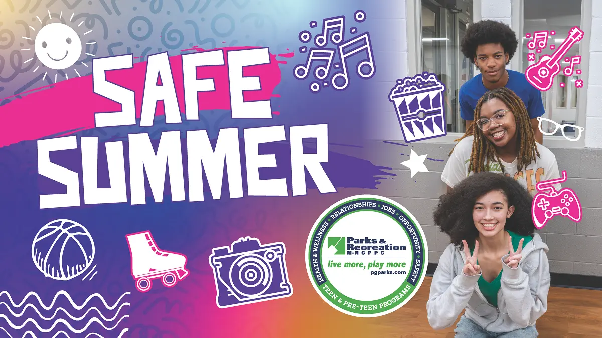 PgParks&Rec Safe Summer Banner