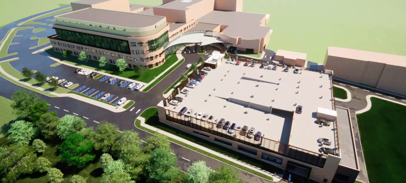 Rendering of New Luminis Health Center in Lanham, MD