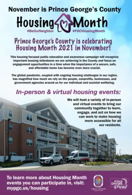 Housing Month Flyer