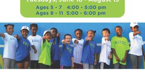 Police Athletic League Free Tennis Program