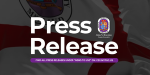 County Executive Aisha Braveboy Seal - Press Release Graphic