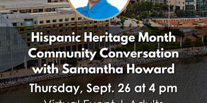 IMAGE: Community Conversation with Samantha Howard