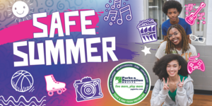 PgParks&Rec Safe Summer Banner