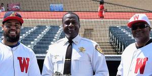 Sheriff Carr with baseball team